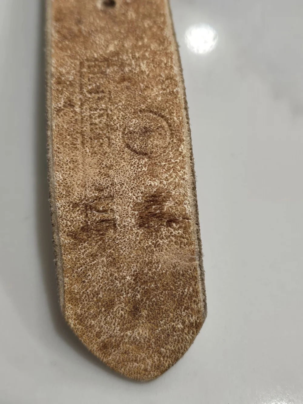 El Resero Genuine Argentine Leather Polo Belt | Size 34